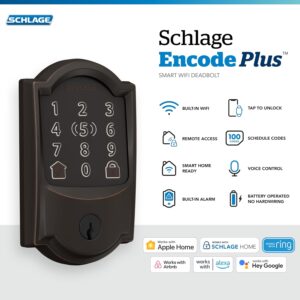 Schlage Encode Plus Smart WiFi Deadbolt